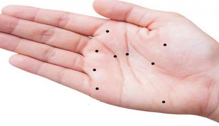 astrology tips,astrology tips in hindi,palmistry,moles in hand,moles indicative of waste