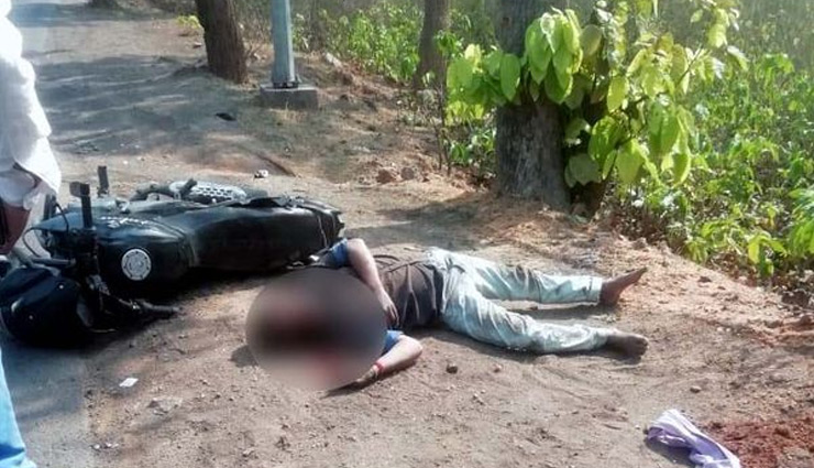 हजारीबाग: ट्रैक्टर की टक्कर से बाइक सवार अधेड़ की मौत, भाई जख्मी