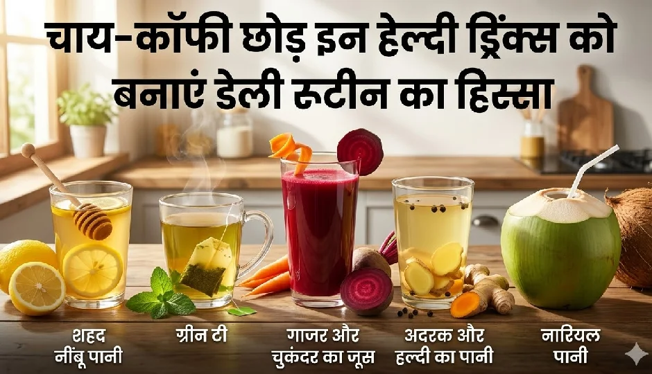 चाय-कॉफी की जगह इन हेल्दी ड्रिंक्स को बनाएं सुबह की आदत, बेजान त्वचा में लौट आएगा नेचुरल ग्लो