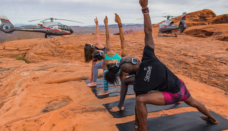 Heliyoga- The World’s Most Exclusive Yoga Experience