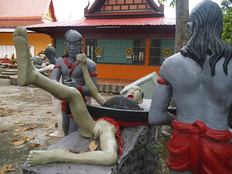 hell temple,thailand,weird story ,दक्षिण पूर्वी एशिया, थाईलैंड, चियांग माइ, नर्क मंदिर, अजब-गजब 