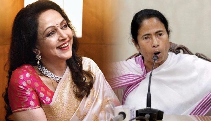 हेमा मालिनी ने पूछा सवाल- 'राम के नाम पर क्यों चढ़ जाता है ममता बनर्जी का पारा?' 