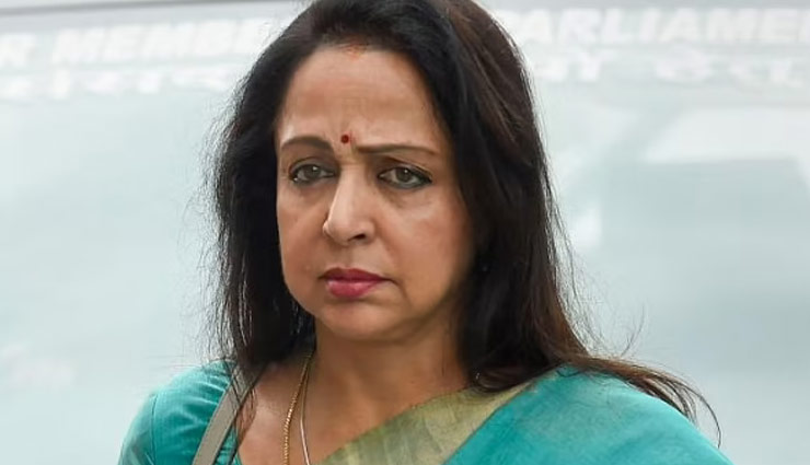 सांसद हेमा मालिनी की बिगड़ी तबीयत, दिल्ली रवाना