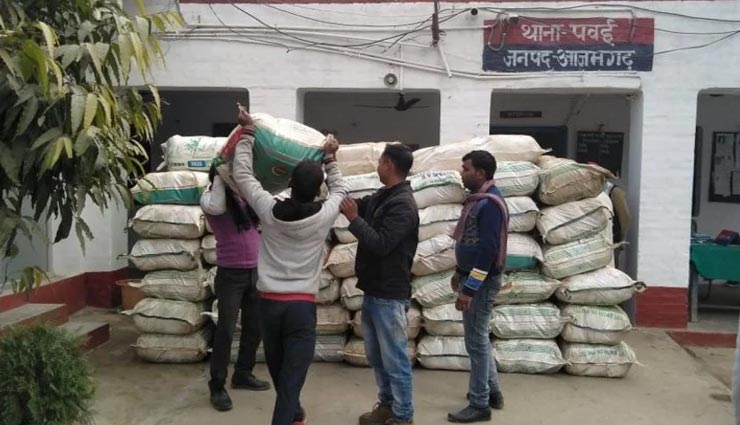 उत्तरप्रदेश : पुलिस को मिली बड़ी कामयाबी, बरामद किया 20 करोड़ कीमत का 47 बोरी गांजा