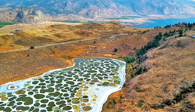 breathtaking hidden paradises,hidden paradises in the world,kirkjufell,cano cristales,taylor glacier blood falls,beppu hot springs,spotted lake