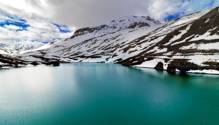 highest lakes,highest lakes in india,india lakes,gurudongmar lake,tso lhamo,suraj tal,roopkund lake,tso moriri,chandra tal,high altitude lakes india