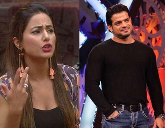 Bigg Boss 11- Hina Khan Challenges Karan Patel and Shuts His Mouth
