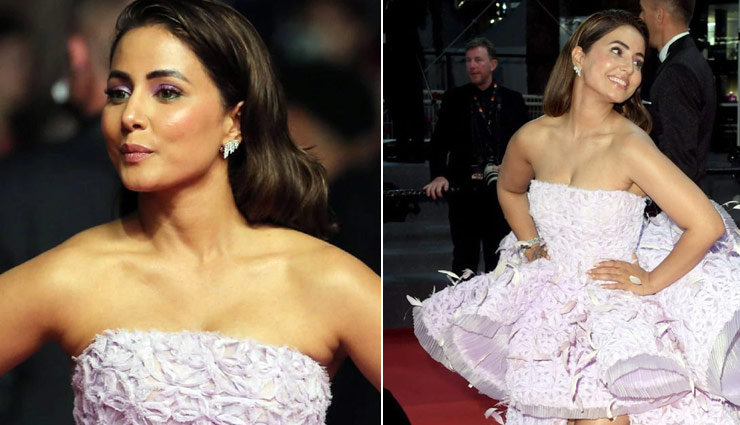 cannes film festival 2022,hina khan,hina khan news,hina khan photos,hina khan cannes look,entertainment