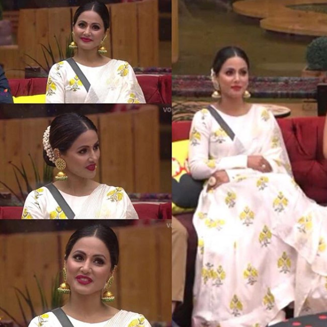 hina khan looks from the bigg boss hosue,hina khan,bigg boss 11,bigg boss 11 news,bigg boss 11 gossip,hina khan looks,fashion tips from hina khan,Salman Khan