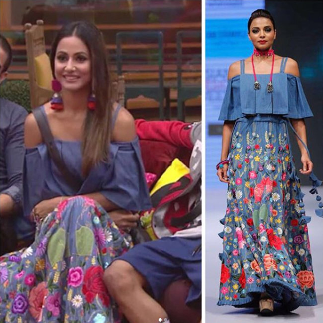 hina khan looks from the bigg boss hosue,hina khan,bigg boss 11,bigg boss 11 news,bigg boss 11 gossip,hina khan looks,fashion tips from hina khan,Salman Khan