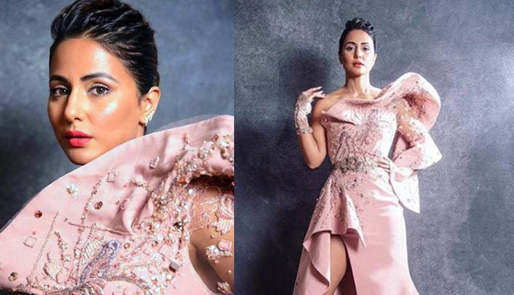 hina khan,hina khan hot photos,hina khan photoshoot,gold awards 2019,hina khan hot look,hina khan viral photos,entertainment