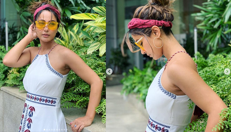 Birthday Spcl : यलो आउटफिट में नजर आया हिना खान का स्टनिंग लुक, देखे तस्वीरें hina khan,hina khan latest photoshoot,hina khan fashion tips,hina khan fashion,hina khan dress,hina khan hot photoshoot,hina khan fashion funda,hina khan birthday special,fashion,fashion tips