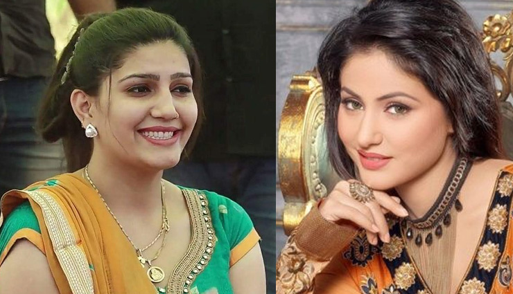 bigg boss 11,bigg boss 11 gossip,hina khan,sapna chaudhary
