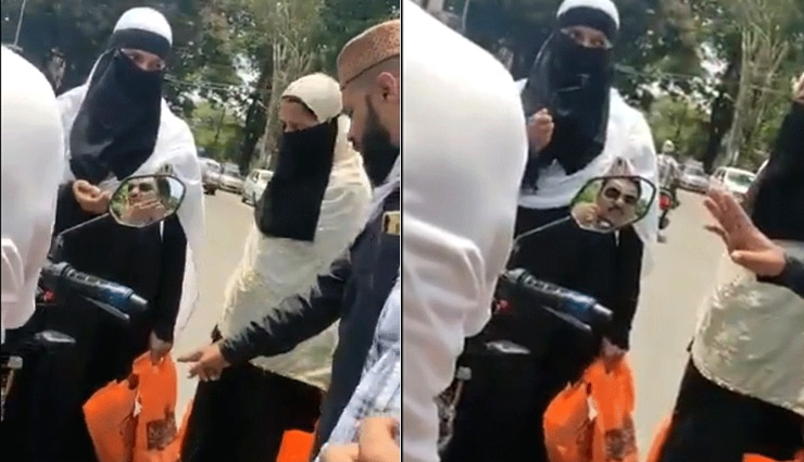 हिन्दू की दूकान से सामान खरीदने पर मुसलमान महिलाओं को मिली धमकी, देखे वायरल वीडियो