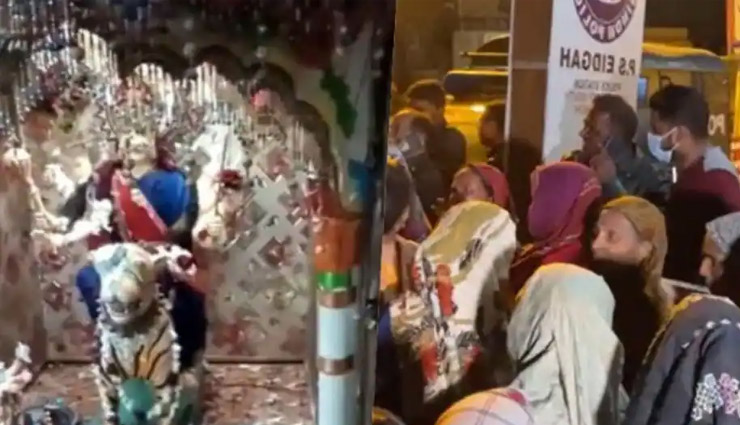 पकिस्तान के कराची में ह‍िंदू मंदि‍र पर हमला, जोग माया की मूर्ति को तोड़ा, हिरासत में लिया गया आरोपी