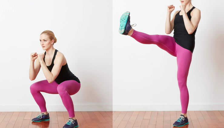 standing side kicks,hip raise,squat kick,leg raise,lunges,exercises to get your hips in shape,hips exercises,Health tips,fitness tips