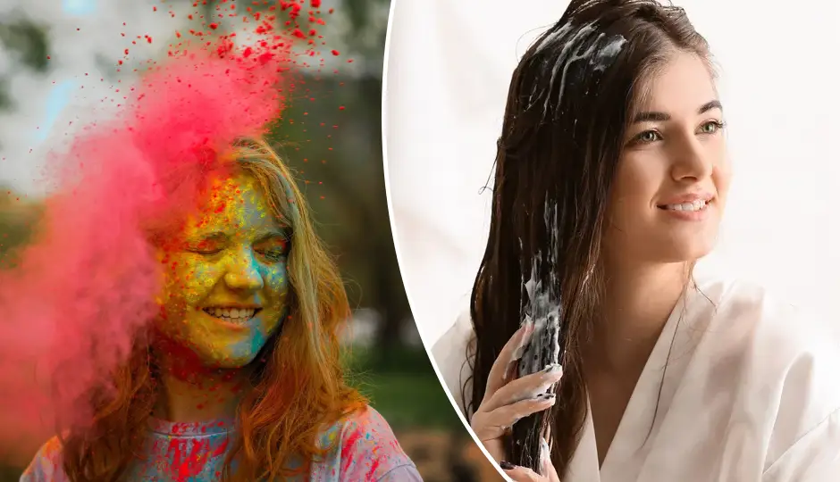 होली के बाद बालों की सुरक्षा, शैंपू से पहले लगाएं यह मास्क, Holi Special हेयर केयर