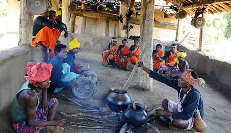 chhattisgarh,village,holi celebration,holi 2020