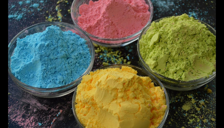 holi colors at home,home made colors,holi 2019