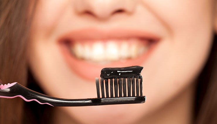 homemade charcoal toothpaste,homemade toothpaste,tips for white teeth,beauty tips,teeth care tips,skin care tips