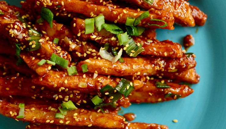 honey chilli potato,potato recipe,snacks recipe