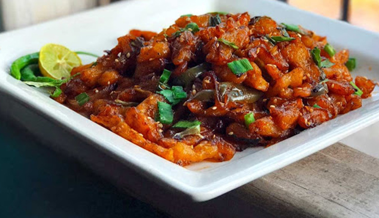 honey chilli potato,potato recipe,snacks recipe