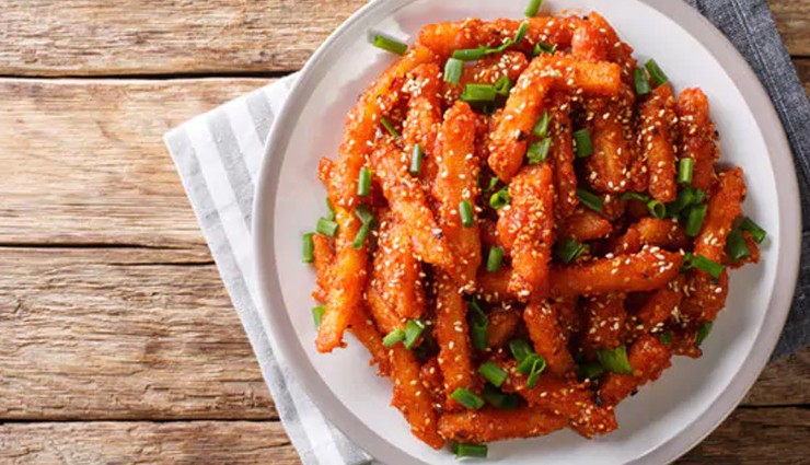 honey chilli potatoes,potatoes recipe,snacks recipe