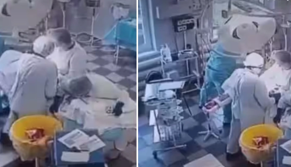भूकंप के बीच कांपती इमारत, हिलते ऑपरेशन थिएटर में चलती रही सर्जरी, 8.8 तीव्रता के झटकों के बीच डॉक्टरों ने किया कमाल; Video