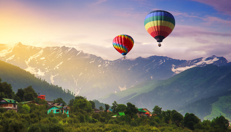 6 Best Destinations in India for Hot Air Balloon Ride
