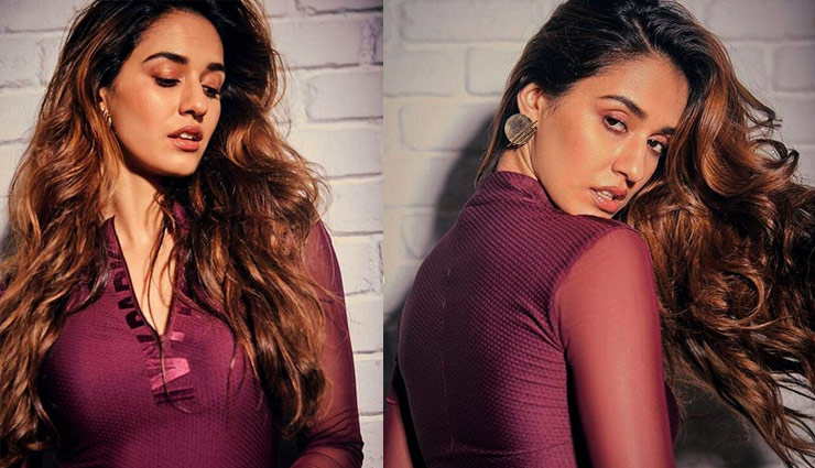 disha patani,malang,disha patani hot photoshoot,disha ptani latest photoshoot,disha patani in purple dress,disha patani news,disha patani new movie,entertainment,bollywood news