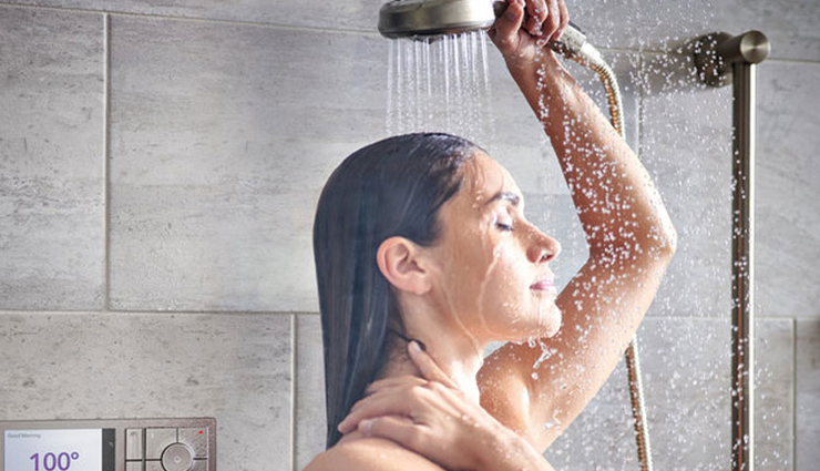 health benefits of hot water shower,hot shower tips,bathing benefits,Health tips,fitness tips
