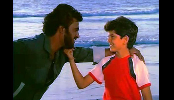 Hrithik Roshan,rajnikanth,movie,hrithik childhood movie,bollywood,south india movie