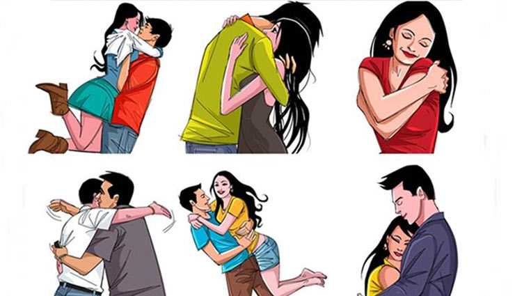 hugs,hug day,types of hugs,different ways of hugs,valentines day,valentines week ,वैलेंटाइन डे,हग डे