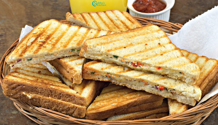 Recipe- Kids Special Hung Curd Sandwich