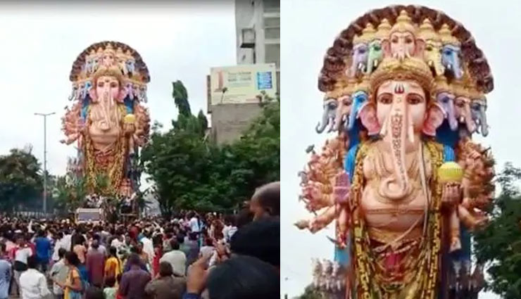 ganesh visarjan 2019,ganesh of hyderabad,khairatabad ganesh,tallest ganesh,lal bag cha raja,maharashtra ganpati,news,news in hindi