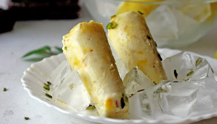 Summer Recipe- Easy To Make Kesar Elaichi Ice Cream