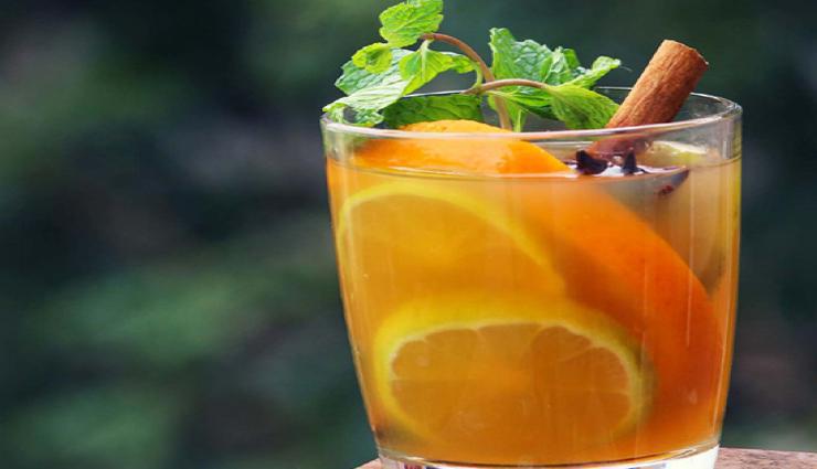 मेहमानाें के लिए खास ड्रिंक बनाना चाहते है तो बनाए 'Orange Iced Tea' #Recipe