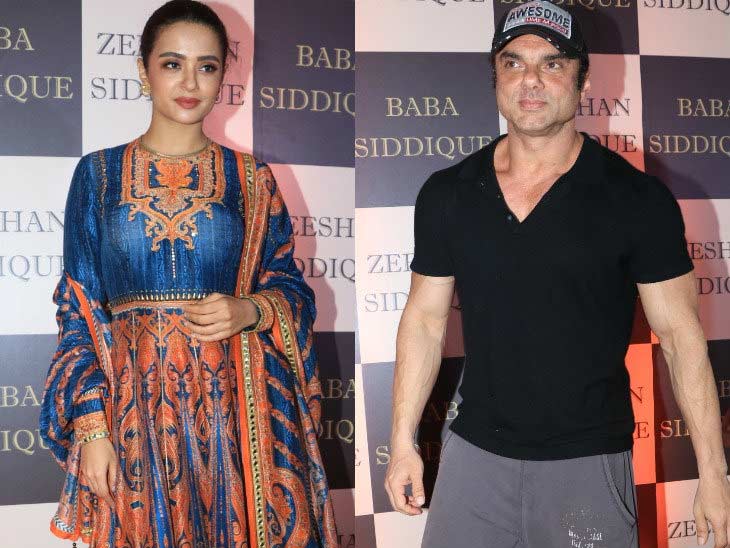 Salman Khan,baba siddiqui iftaar party,bollywood,ramdan,ramdan 2018,ramzan