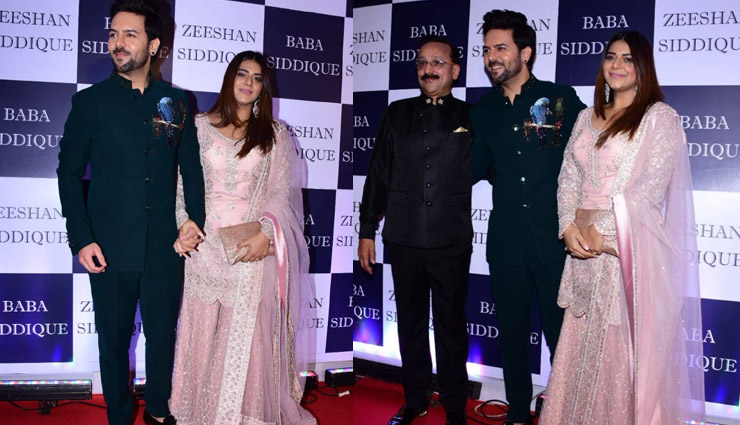 baba siddiqui iftar party,bollywood celebs in baba siddiqui iftar party,salman khan in baba siddiqui iftar party,salman khan in baba siddiqui iftar party,entertainment