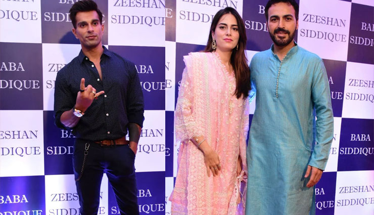 baba siddiqui iftar party,bollywood celebs in baba siddiqui iftar party,salman khan in baba siddiqui iftar party,salman khan in baba siddiqui iftar party,entertainment