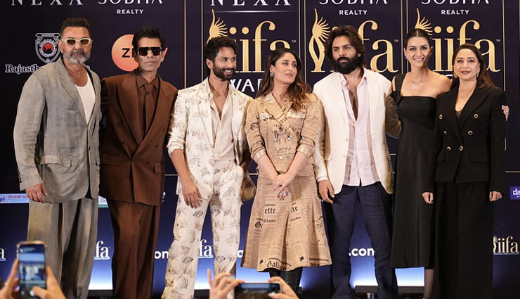 iifa awards,iifa digital awards 2025,panchayat 3 web series,amar singh chamkeela,jaipur,shahrukh khan,madhuri dixit,ott category,panchayat 3