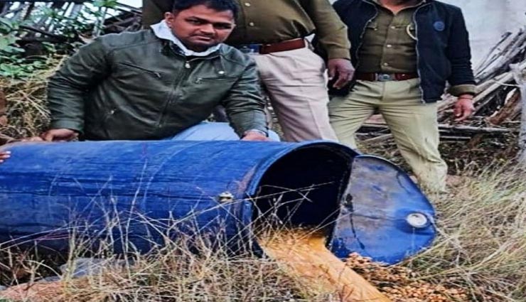 उदयपुर : ऑपरेशन क्लीन में मिली पुलिस को बड़ी कामयाबी, बड़ी मात्रा में जब्त की अवैध शराब 
