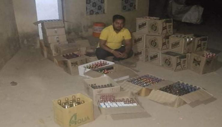 नागौर : अवैध शराब के खिलाफ चलाया जा रहा अभियान, दो जगहों पर की गई बड़ी कारवाई