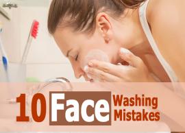 10 Common Mistakes You Should Avoid While Washing Your Face