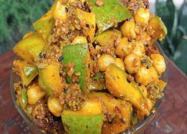 Recipe- Very Delicious Aam and Kabuli Chane Ka Achar