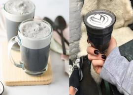 VIDEO- Craving for Something Healthy and Unique Try This Activated Charcoal Latte