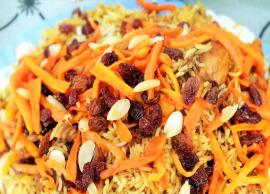Recipe- Making The Very Famous Afghani Kabuli Pulao