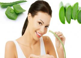 5 Homemade Aloe Vera Face Pack To Get Glowing Skin