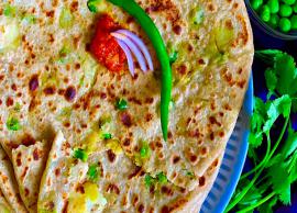 Recipe- Punjabi Style Aloo Matar Paratha