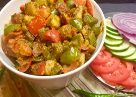 Recipe- Delicious Aloo Shimla Mirchi Ki Sabzi